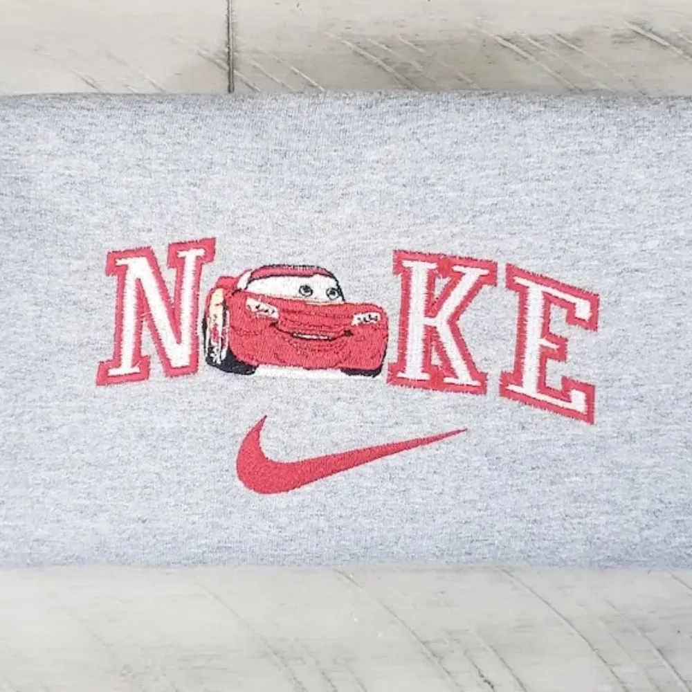 Nike Cars Lightning McQueen Sally Embroidered Sweatshirt - TM