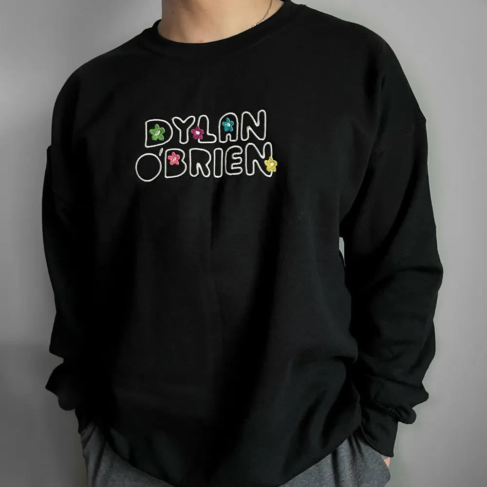 Dylan OBrien Embroidered Sweatshirt