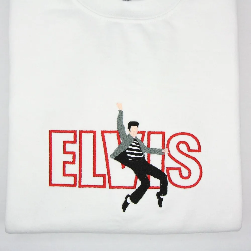 Elvis Presley in Jailhouse Rock Embroidered Sweatshirt - TM