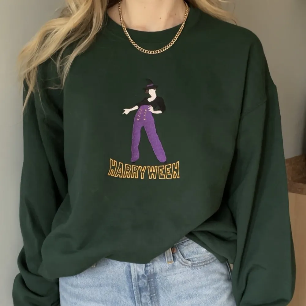 Harryween Harry Styles Embroidered Sweatshirt - TM