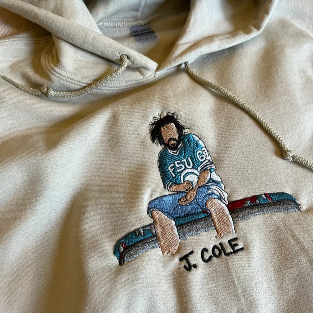 J. Cole Embroidered Sweatshirt - TM