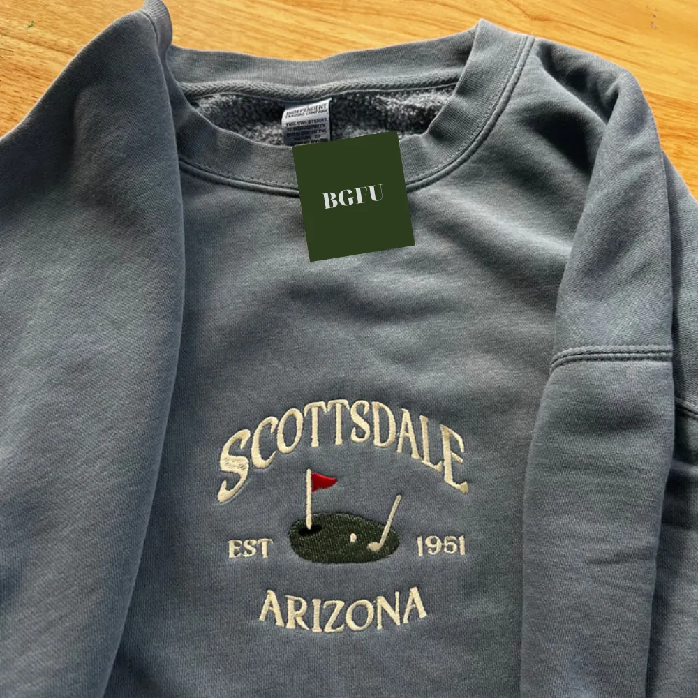 Scottsdale - Arizona embroidered sweatshirt