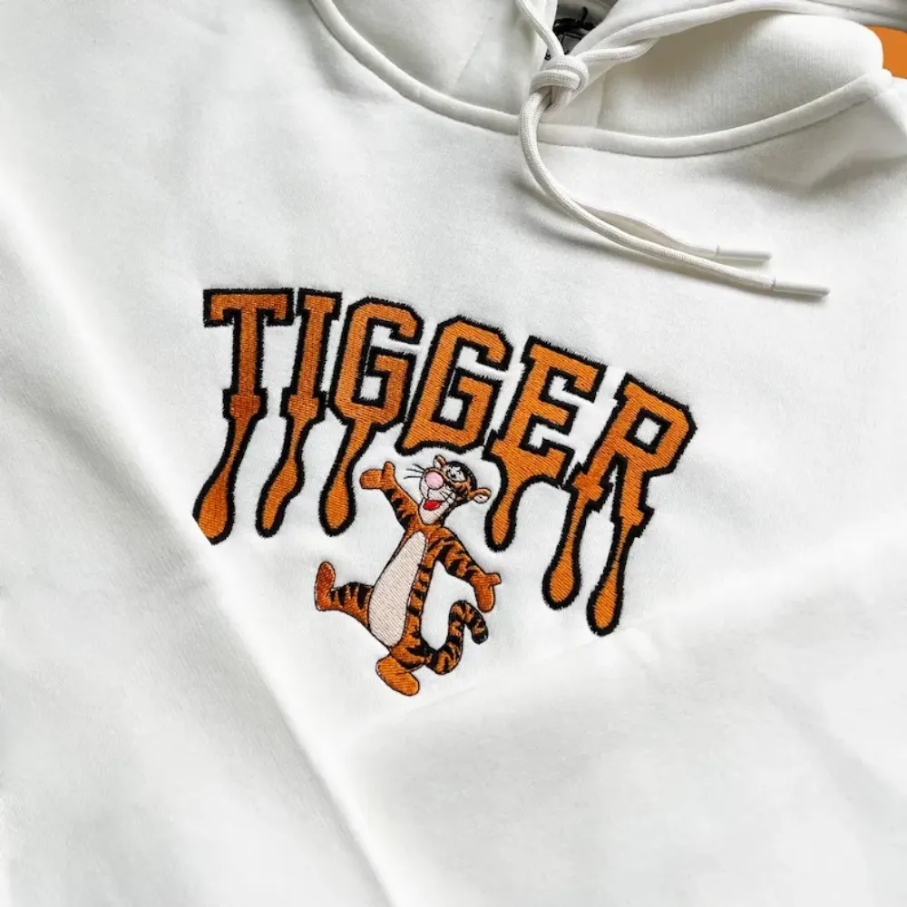 Embroidered Tigger, Winnie the Pooh Sweatshirt & Hoodie – TM